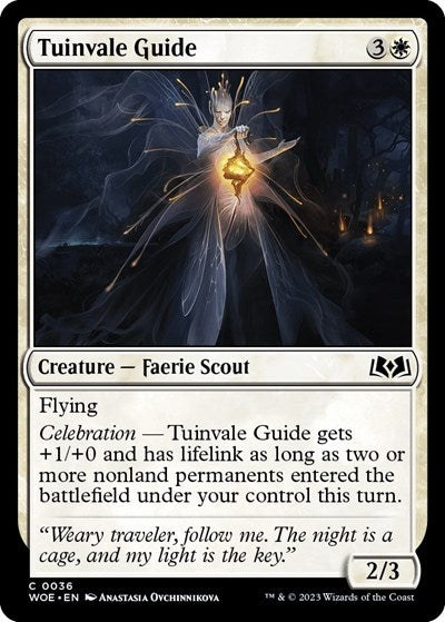 Tuinvale Guide (Wilds of Eldraine) Light Play Foil