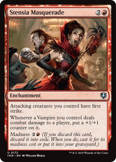 Stensia Masquerade (Innistrad Remastered) Light Play