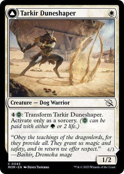 Tarkir Duneshaper (March of the Machine) Light Play