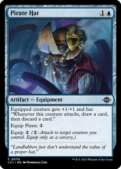 Pirate Hat (The Lost Caverns of Ixalan) Light Play Foil