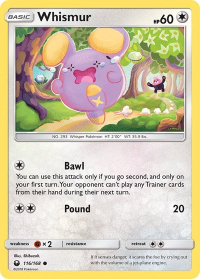 Whismur (116) (SM - Celestial Storm) Medium Play