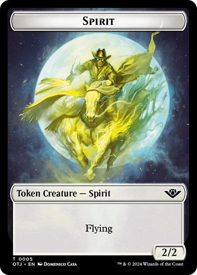 Spirit Token (Outlaws of Thunder Junction) Light Play