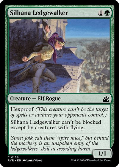 Silhana Ledgewalker (Ravnica Remastered) Light Play Foil