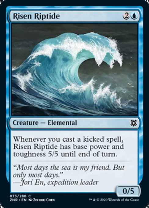 Risen Riptide (Zendikar Rising) Light Play Foil