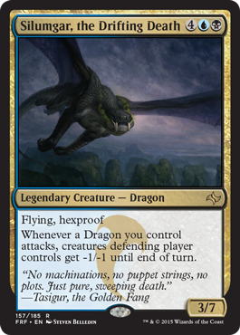 Silumgar, the Drifting Death (Fate Reforged) Damaged / Poor
