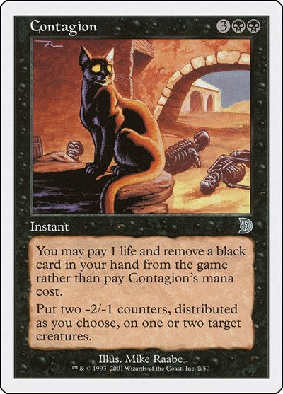 Contagion (Promos: Deckmasters Garfield vs Finkel) Light Play