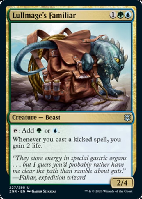 Lullmage's Familiar (Zendikar Rising) Light Play