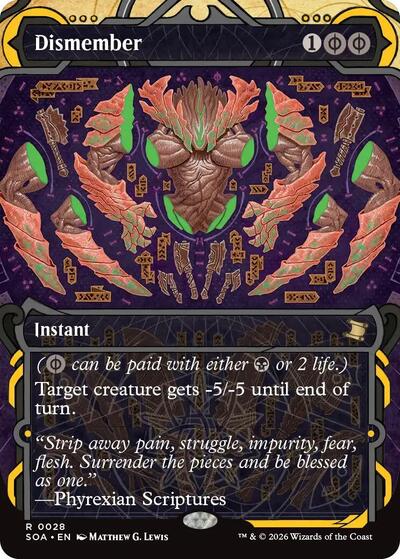 Dismember (Secrets of Strixhaven: Mystical Archive) Near Mint Foil