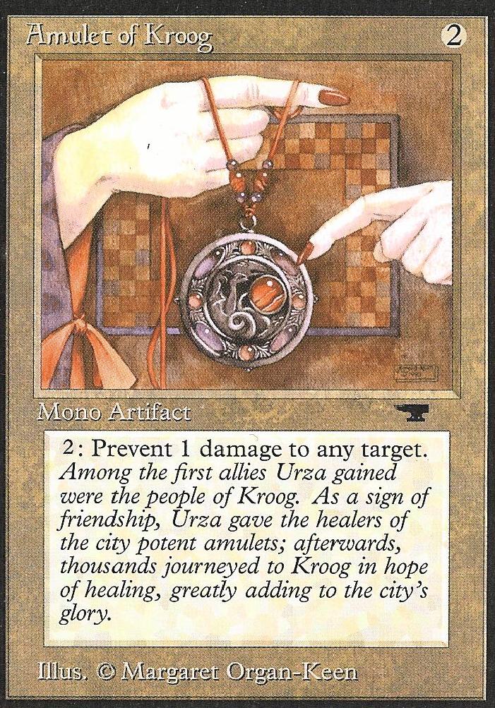 Amulet of Kroog (Antiquities) Medium Play