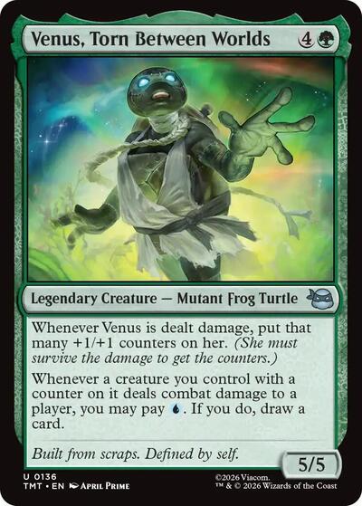Venus, Torn Between Worlds (Teenage Mutant Ninja Turtles) Light Play