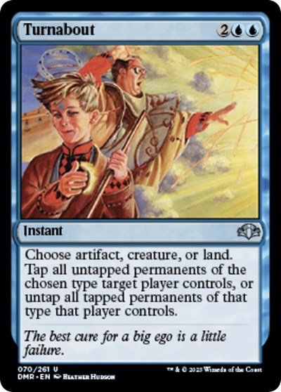 Turnabout (Dominaria Remastered) Light Play