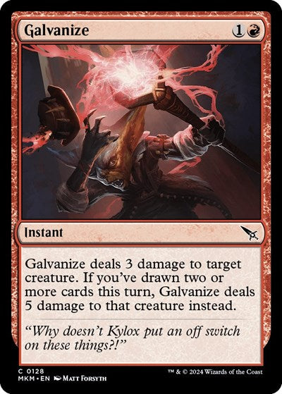 Galvanize (Murders at Karlov Manor) Light Play