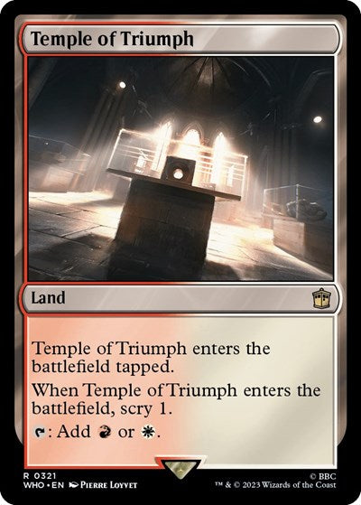 Temple of Triumph (Universes Beyond: Doctor Who) Light Play