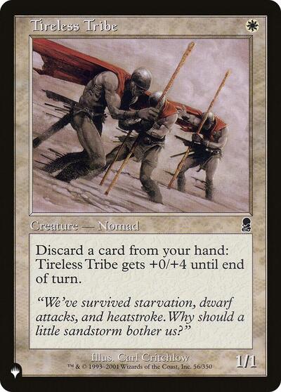 Tireless Tribe (The List) Light Play
