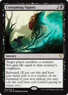 Consuming Vapors (Commander 2017) Medium Play
