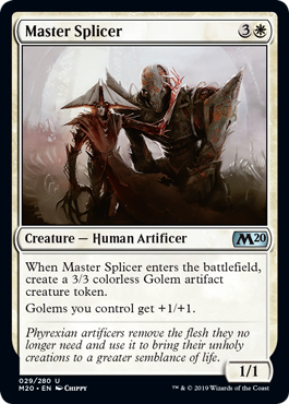 Master Splicer (Magic 2020 Core Set) Light Play