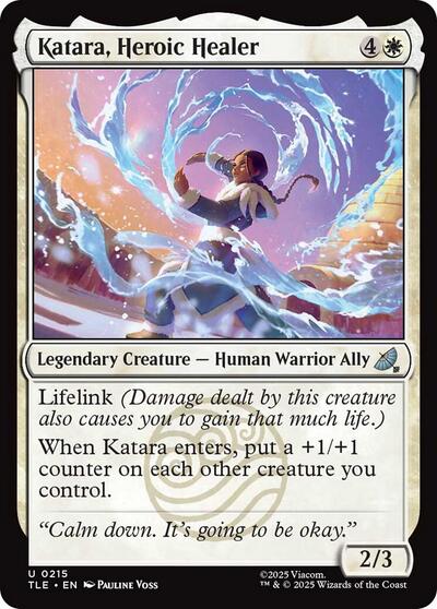 Katara, Heroic Healer (Avatar: The Last Airbender: Eternal-Legal) Light Play Foil