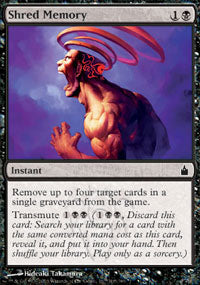 Shred Memory (Ravnica) Light Play