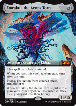 Emrakul, the Aeons Torn (Ultimate Box Toppers) Light Play Foil