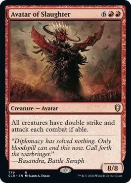 Avatar of Slaughter (Commander Legends: Battle for Baldur's Gate) Light Play