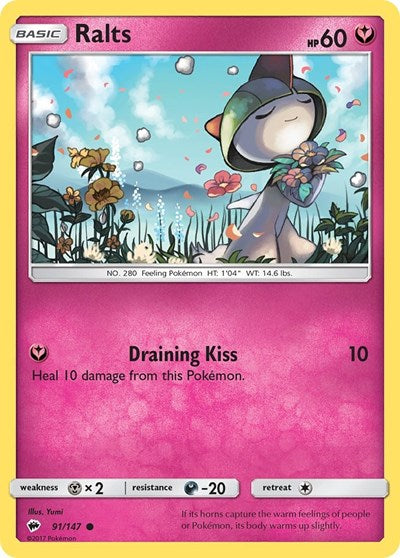 Ralts (SM - Burning Shadows) Light Play