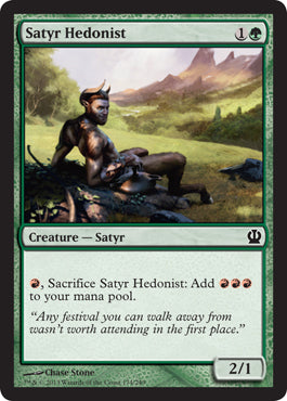 Satyr Hedonist (Theros) Light Play