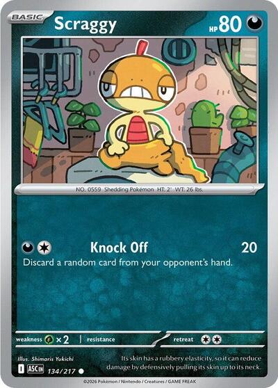 Scraggy (ME: Ascended Heroes) Light Play
