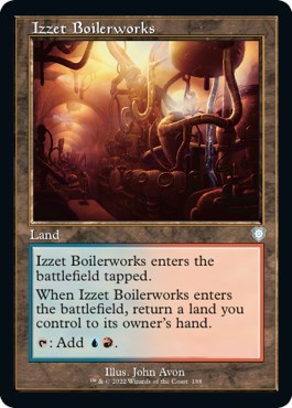 Izzet Boilerworks (Commander: The Brothers' War) Light Play
