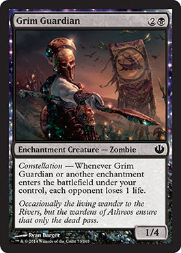 Grim Guardian (Journey into Nyx) Heavy Play Foil