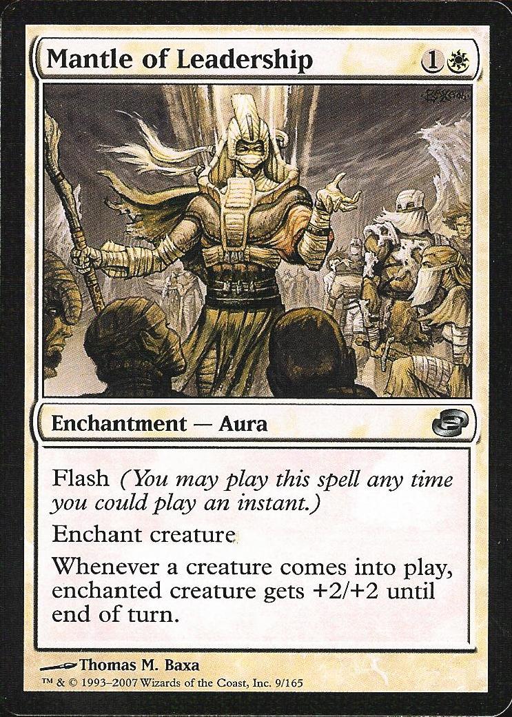 Mantle of Leadership (Planar Chaos) Medium Play