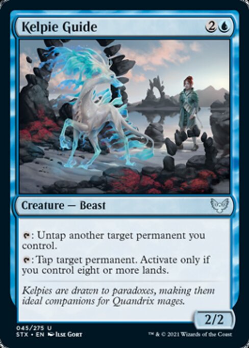 Kelpie Guide (Strixhaven) Light Play Foil