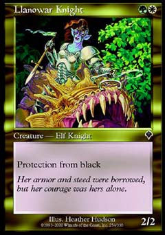 Llanowar Knight (Invasion) Light Play