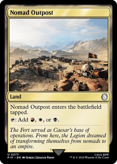 Nomad Outpost (Universes Beyond: Fallout) Light Play