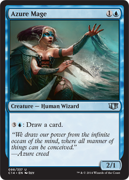 Azure Mage (Commander 2014 Edition) Light Play