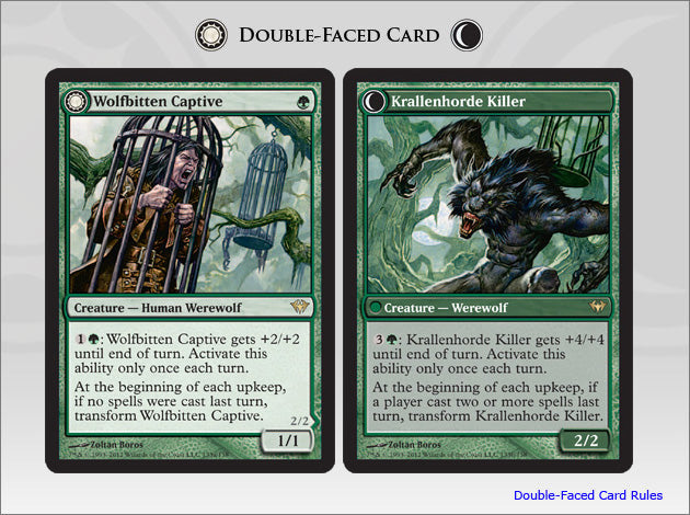 Wolfbitten Captive (Krallenhorde Killer) (Dark Ascension) Light Play
