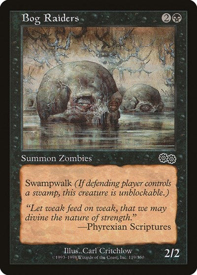 Bog Raiders (Urza's Saga) Heavy Play