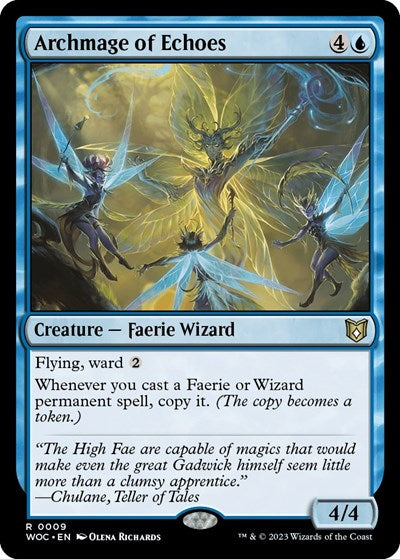Archmage of Echoes (Commander: Wilds of Eldraine) Near Mint