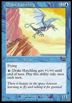Drake Hatchling (Mercadian Masques) Light Play