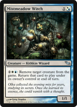 Mistmeadow Witch (Shadowmoor) Medium Play