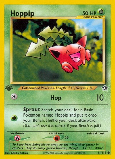 Hoppip (Neo Genesis) Near Mint 1st Edition