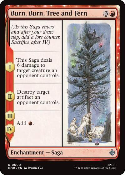 Burn, Burn, Tree and Fern (The Hobbit) Light Play