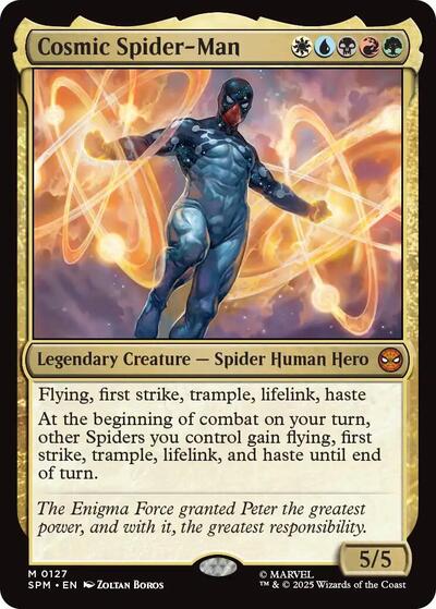 Cosmic Spider-Man (Marvel's Spider-Man) Light Play Foil