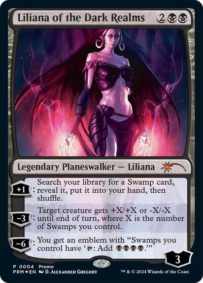 Liliana of the Dark Realms (Promos: Media) Light Play Foil
