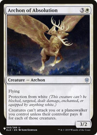 Archon of Absolution (The List) Light Play