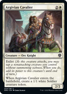 Argivian Cavalier (Dominaria United) Light Play