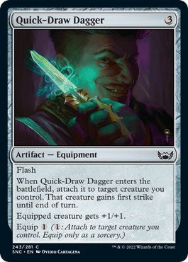 Quick-Draw Dagger (Streets of New Capenna) Light Play