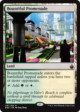 Bountiful Promenade (Battlebond) Light Play