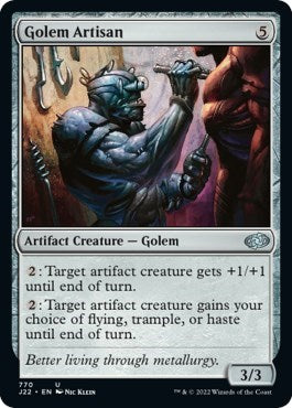 Golem Artisan (Jumpstart 2022) Light Play