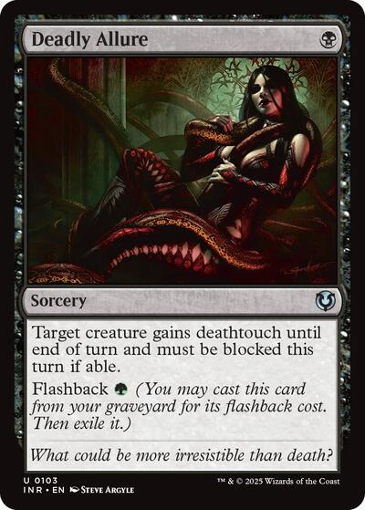 Deadly Allure (Innistrad Remastered) Light Play Foil