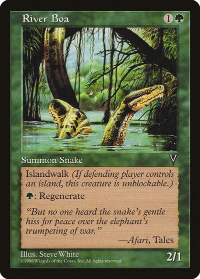 River Boa (Visions) Light Play